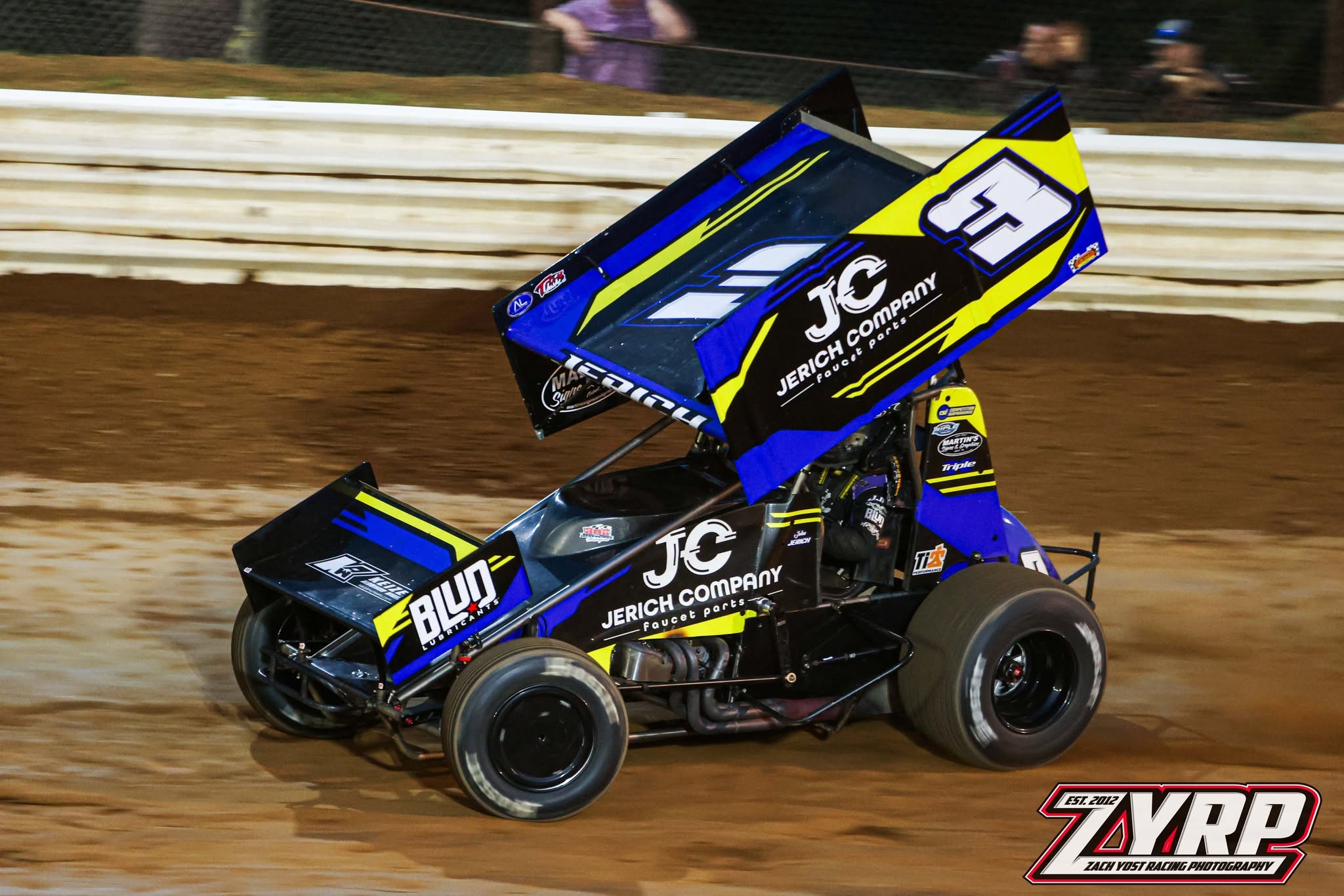 JJR No. 3 side profile under the lights